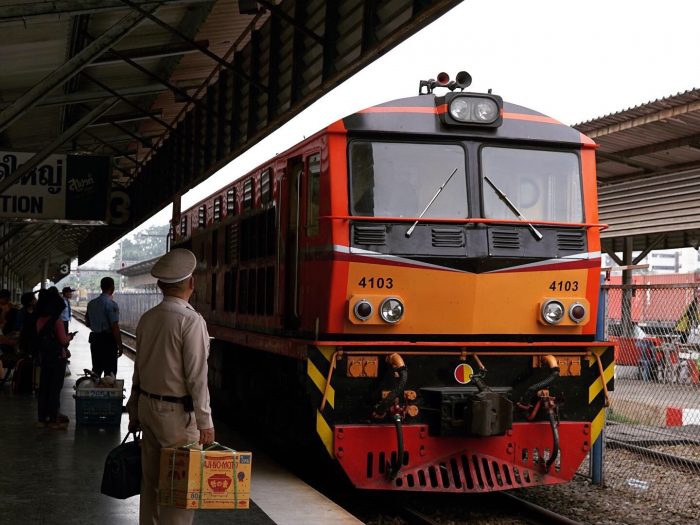 Thai train from Had Yai