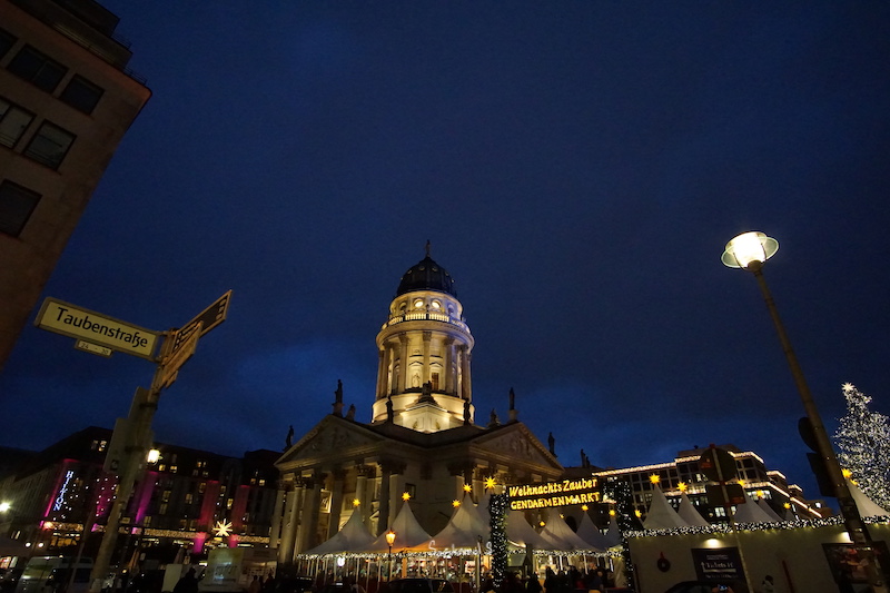 Christmas market at Gendarmenmarkt, Berlin