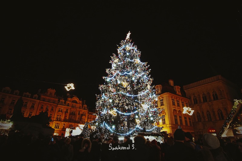 Christmas market at Prague